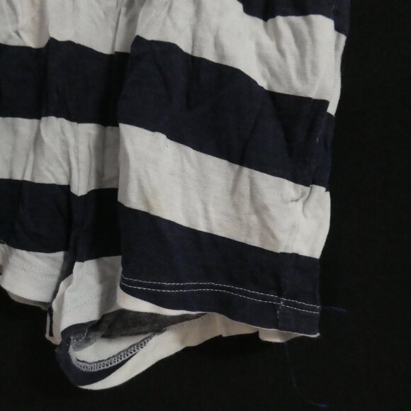 H&M | 8-9 years | Navy Blue and White Striped Romper | Pockets - Picture 8 of 16